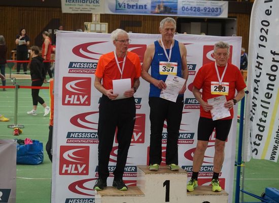 Hessische Hallenmeisterschaft 2025 der Masters in Stadtallendorf – 8x GOLD, 2x Silber, 2x BRONZE