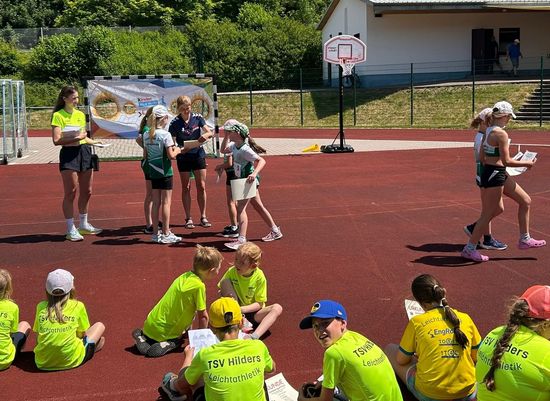 Beim Sommersportfest des TSV Hilders war der Name Programm