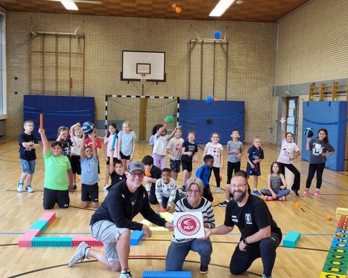 Einblicke in die Sport-AG der HLV-Kooperationsschule Hartmutschule Eschborn