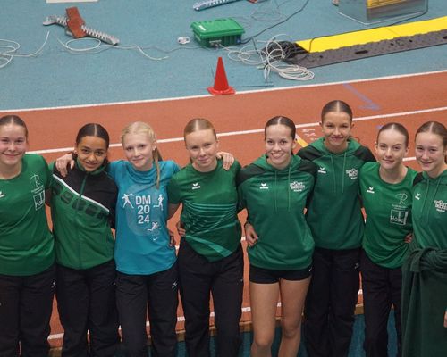 31. Hallensportfest der U16–U12 in Frankfurt am Main – 4 x 200m-Staffel der StG Neuhof-Flieden-Hünfeld der weiblichen U16 setzt mehr als ein Ausrufezeichen, in Deutschland ganz vorne mit dabei