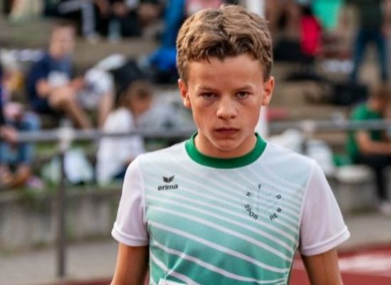 Internationales Abendsportfest Pfungstadt – Felix Veith vom Hünfelder SV lauft TOP-Zeit über 800m – Felix damit auf Platz 14 der Deutschen Bestenliste