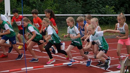 Hessenfinale "Kinderleichtathletik-Teamwettbewerb U12" am Samstag den 17.09.2022 in Hünfeld auf der Rhönkampfbahn