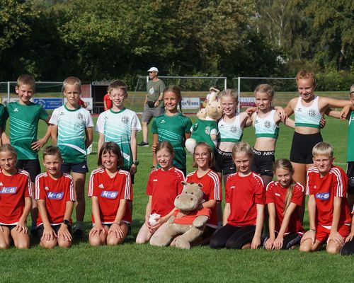 Hessenfinale „Kinderleichtathletik-Teamwettbewerb U12“ – Die Mannschaft des Hünfelder SV“ holt sich in Korbach nach 2022 erneut die Hessenmeisterschaft