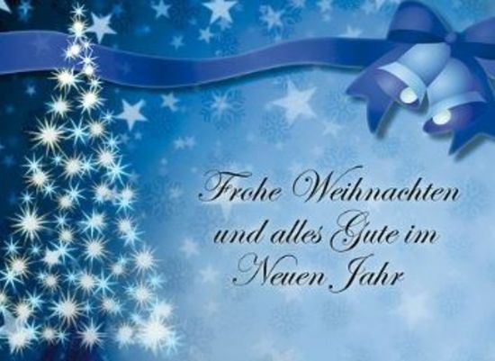 Frohe Weihnachten & alles Gute für 2026