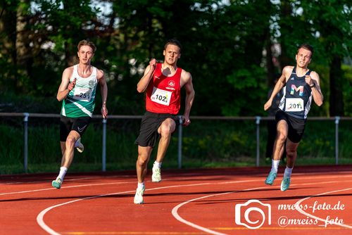 1. Pfungstädter Abendsportfest 2023 – Darian Ave läuft über 100m und 200m die Norm für die „Deutschen Meisterschaften der U18“