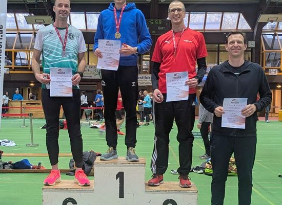 Hessische Hallenmeisterschaft 2026 der Masters in Stadtallendorf – 4x GOLD, 4x Silber, 2x BRONZE