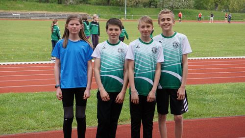 Kreis-Meisterschaften im Staffellauf in Flieden 