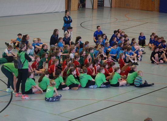 Kreis-Hallenmeisterschaften der Kinderleichtathletik in der Kreissporthalle in Flieden - Große Teilnehmerfelder und starke Leistungen
