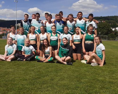 Jugend trainiert für Olympia - Landesentscheid, Leichtathletik Wettkampfklasse II und III in Gelnhausen - Wigbertschule und Lichtbergschule mit dabei