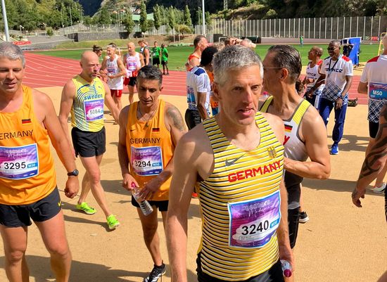 European Masters Leichtathletik-Stadion-Meisterschaften (EMACS) 2025 in Madeira, Nils Milde vom Hünfelder SV in 3 Staffel am Start – 3 x Platz 7